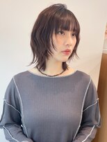ロンド ブランシュ 錦糸町北口(Lond blanche) オリーブグレー/韓国レイヤーカット/マロンベージュ/ボブ/小顔