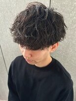 ニアウ 高崎店(Niau)&nbsp;マッシュセンターパートニュアンスツイスト波巻きパーマ