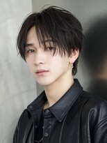 エイド 本店(aid) 渋谷ラウンドセンターパートニュアンスパーマフェザーショート