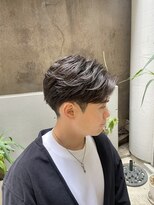 ジブル(Giblle.)&nbsp;【Giblle.】メンズフェザーパーマ/リバースカールパーマ