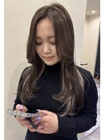 リオリス ヘア サロン(Rioris hair salon)&nbsp;【石川】ロング/レイヤー/ホワイトベージュ/インナー