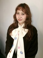 ユニオン(Union)&nbsp;こっくりブラウン×ロングパーマ