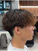波巻きスパイラル/シャドウパーマ/フェザーパーマ/men's/メンズ