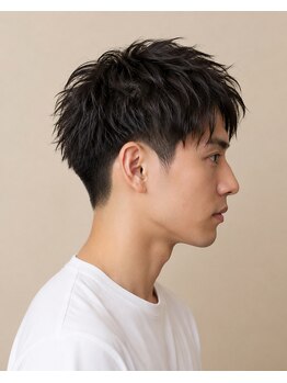 エフ ヘアー(F HAIR)の写真/メンズカットが得意なスタイリストがあなたの理想を叶えます★再現性の高いカットで朝のスタイリングも楽に