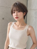 ソルナ 仁川(SOLUNA)&nbsp;大人ベージュブラウン丸みショート