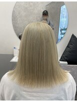 トッカ 茨木(tocca)&nbsp;ブリーチ2回必須☆ハイトーンベージュ☆