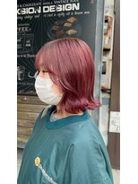 フェイス 石川町 (FACE)&nbsp;カシスレッド/チェリーレッド/暖色カラー/ボブ