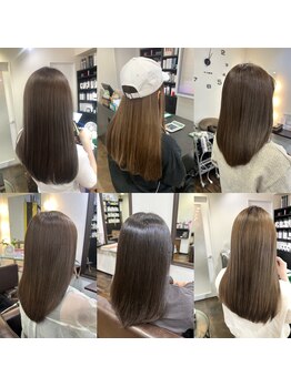 ブロードヘアー(BROAD HAIR)の写真/髪質に合わせたミルボンケアで、ツヤとまとまりのある扱いやすい美髪へ♪