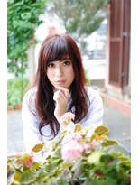 アンテレ ほんのりウェーブ悩ましげロング