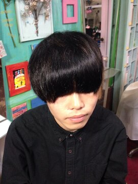 ピエスデシュブー(piece des cheveux) ポイントカラーマッシュ