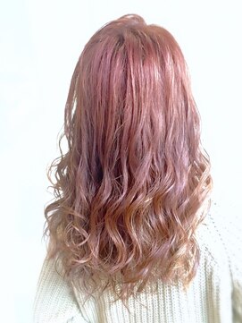 トーク 伊丹本店(TAL'KE) ピンクベージュインナーハイトーン