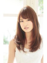 エイミーバイアフロートザガーデン 浦和店(amie by afloat the garden)&nbsp;小顔カットで可愛いナチュラルセミロング◎amie by afloat