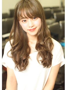 ビューイースト 亀戸 錦糸町(VIEW EAST) 大きめカールのパーマロングヘアで視線クギズケ☆☆