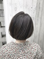 リバレッジ 広尾(Leverage)&nbsp;Leverage 尾上大人ヴェールウェーブショートボブブルージュ