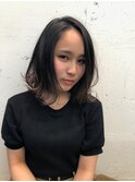 【Lico丸太町】透明感グラデーションカラー前下がりボブ