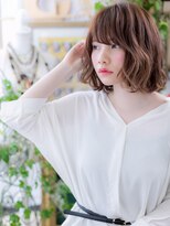 カバーヘア イヴ 戸頭店(COVER HAIR EVE)&nbsp;*EVE戸頭*しっかりカール×3Dカラーの外国人風大人ボブa