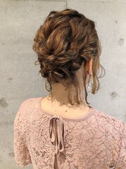 パーティーヘアセット【５】