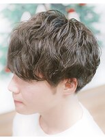 ヘアアイラッシュ リベット(hair eyelash RIVET)&nbsp;ランダムパーマ×ショートマッシュ