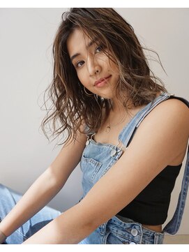 ヘアーワークス ヘルム 渋谷店(HAIR WORKS HELM) 【HELM渋谷】外国人風レイヤーカット