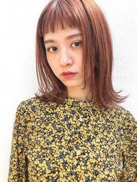 ミィ 表参道(mee.) 【mee.】 前髪カタログココアブラウン