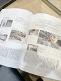 アルト(Alto) 雑誌掲載して頂きました。女性モード社。美容の経営プラン2月号