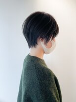 ネイヴィル オモテサンドウ(navile omotesando)&nbsp;【yuka】シルエット◎シンプルショート20代30代40代