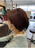 大人かわいい耳掛けショート