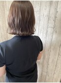 【ミナミ】ゆる巻き切りっぱなしボブ