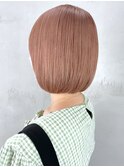 オレンジベージュ_くびれヘアビタミンカラー_ba339021