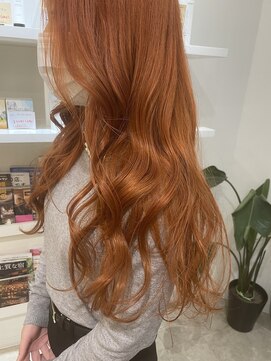 レガシーヘアーデザイン(Legacy hair design) 「韓国風オレンジカラー」