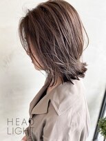アーサス ヘアー デザイン 研究学園店(Ursus hair Design by HEADLIGHT) 外ハネボブ×ショコラブラウン×くびれヘア_SP20210704