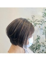 リカモ(ricamo) 小顔ショート×ハイライトカラー