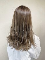 アジールヘア 東上野店(agir hair)&nbsp;コントラストハイライトグレージュ透明感イルミナカラー