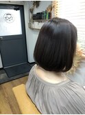 内巻きボブ