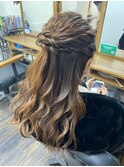 ヘアセット/ヘアメイク/巻きおろし/逆毛/卒業式[新宿/新宿駅]