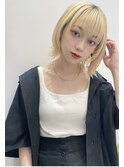 ホワイトカラー トリプルカラー ブロンドカラー ハイトーン t429