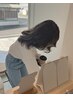 平日限定！似合わせカット+透明感カラー+トリートメント ￥10500