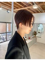 レンク(LENC)&nbsp;前下がりハンサムショート