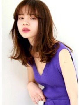 ニーゼロゼロナナ(2007) 大人ボブ 外ハネ シースルーバング