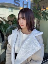 シェルハ(SHELHA) くびれボブ顔まわりレイヤー