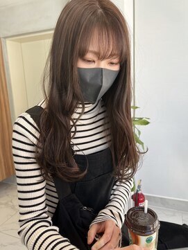 ガリカ 大名(Gallica) 【森千晶】艶髪透明感ココアブラウン/大人フェミニンロング