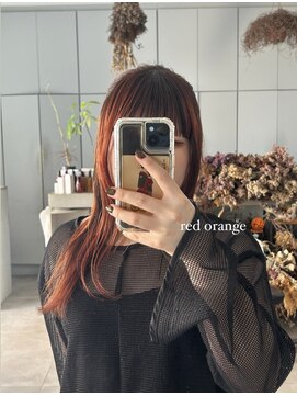 ミント(mint) ☆レッドオレンジカラー！！☆