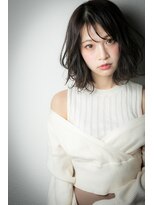 カバーヘア ブリス 戸田公園西口店(COVER HAIR bliss)&nbsp;グレージュアッシュ外ハネボブウルフカットv戸田公園30代40代