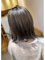 マルカ(MARUCA)&nbsp;白髪ぼかし・髪質改善/ハイライトラフグレージュ/20代 30代40代
