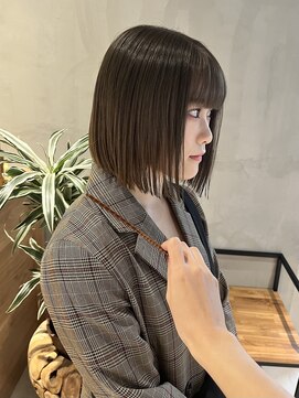 ボン マール ヘアー(Bon Male hair) 【切りっぱなしボブ】