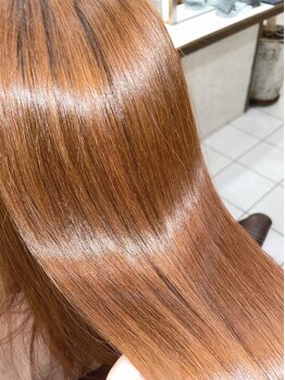 ソレイユトウキョウシブヤ(SOLEIL TOKYO shibuya)の写真/細かな髪質診断◇お悩み解決をしながらぴったりのヘアケアでダメージレスにトレンドスタイルを楽しめる◎