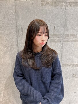 ニカ 溝の口(NICA) ふわっとレイヤースタイル/フェイスレイヤー/髪質改善/溝の口