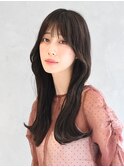 20代30代グレージュ髪質改善カラー韓国ヘア透明感
