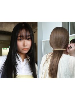 【栄/矢場町/上前津】〈髪質改善メニュー豊富〉髪質改善ストレート/話題のダメージレスINOAカラーも導入！