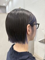 エマ(emma)&nbsp;インナーカラー☆切りっぱなしボブ☆